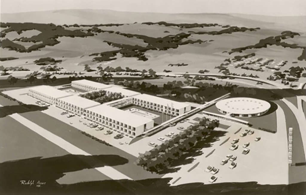 Hilton opened its first airport hotel, the San Francisco Airport Hilton, and pioneered the airport hotel concept for the modern, jet-setting business traveler.— Photo by Hilton