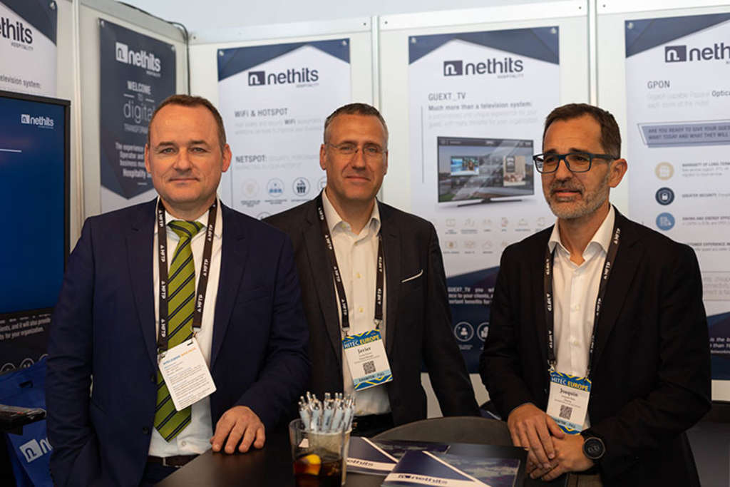 Team NETHITS at HITEC Europe 2019 — Photo by Hospitality Net