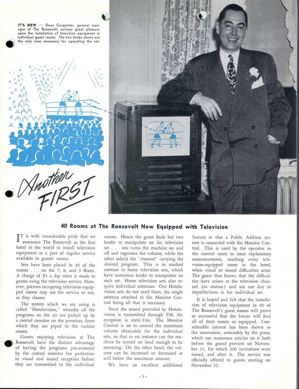 (Part2) A Look at Hilton’s 100 Years of Industry Firsts — Photo by Hilton