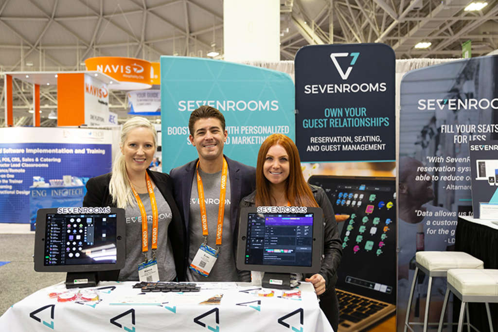 Team SevenRooms at HITEC Minneapolis — Photo by Hospitality Net