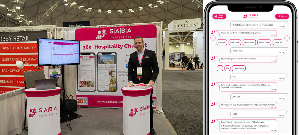 SABA Hospitality at HITEC Minneapolis — Photo by Hospitality Net