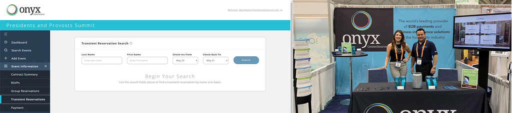 Team Onyx CenterSource at HITEC Minneapolis — Photo by Hospitality Net