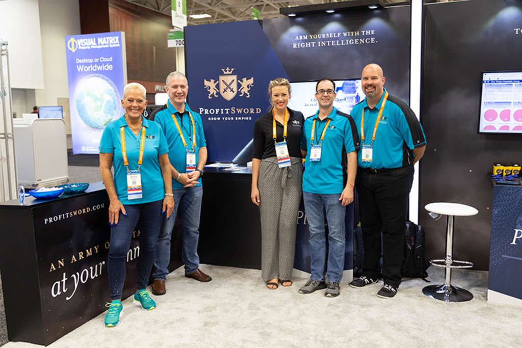 Team ProfitSword at HITEC Minneapolis — Photo by Hospitality Net