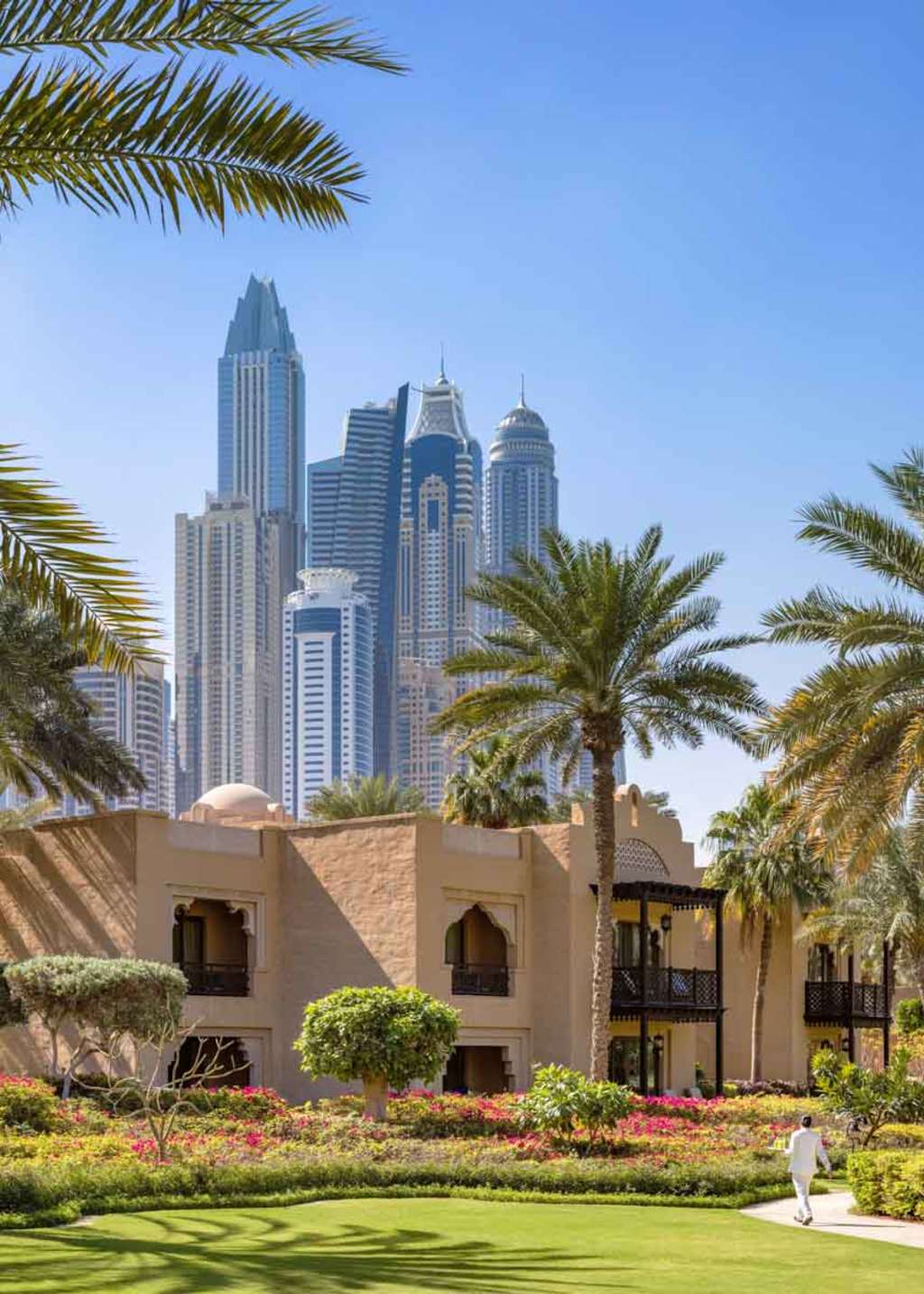 One&Only Royal Mirage, residences with skyline, 2019— Photo by Courtesy of One&Only