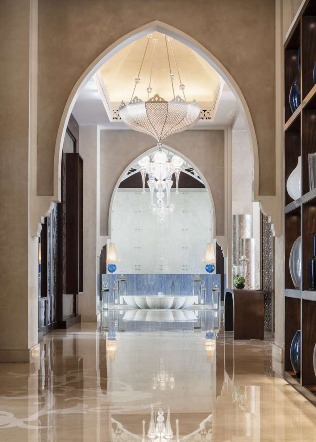 One&Only The Palm, lobby hallway— Photo by Courtesy of One&Only