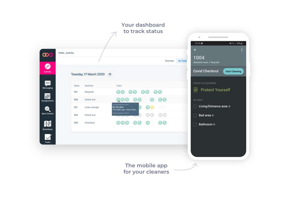 Beekeeper, Whispr Offering Hotels a FREE ‘Cleaning Task Lists’ App to Fight Covid-19 — Source: Beekeeper