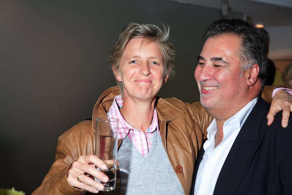 Visiting Fellows Lou Willcock and Peter Chapman (2010)— Photo by The Oxford Cultural Collective