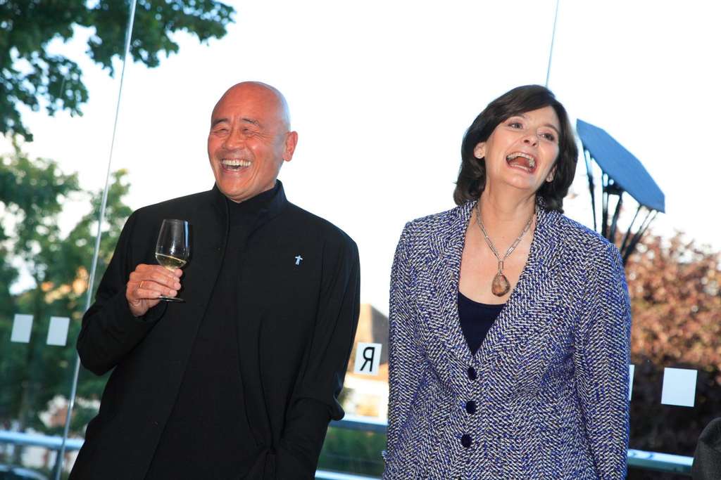 Ken Hom OBE and Cherie Blair (2010)— Photo by The Oxford Cultural Collective