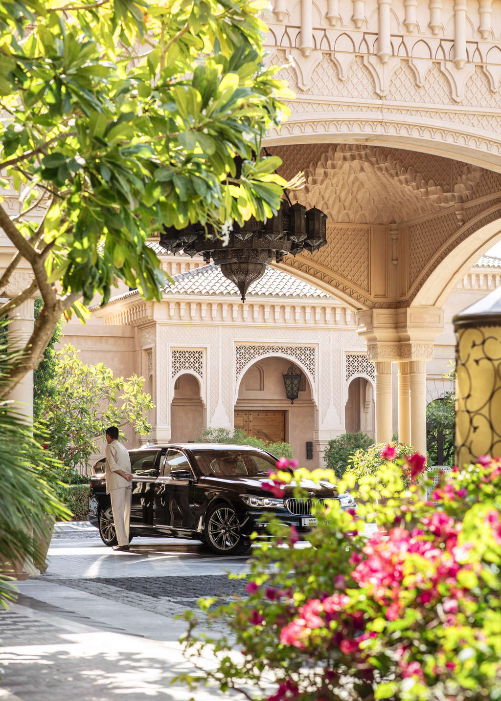 Guest arrival, One&Only The Palm, Dubai — Photo by courtesy of One&Only