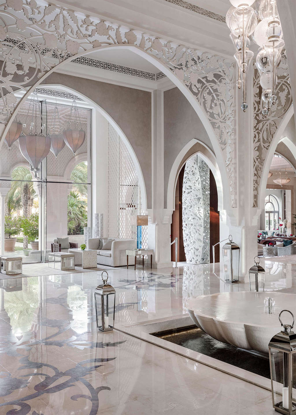 Architecture and design, The Lobby, One&Only The Palm, Dubai — Photo by courtesy One&Only