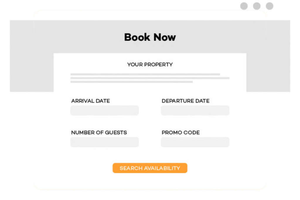 RMS internet booking engine (IBE)
