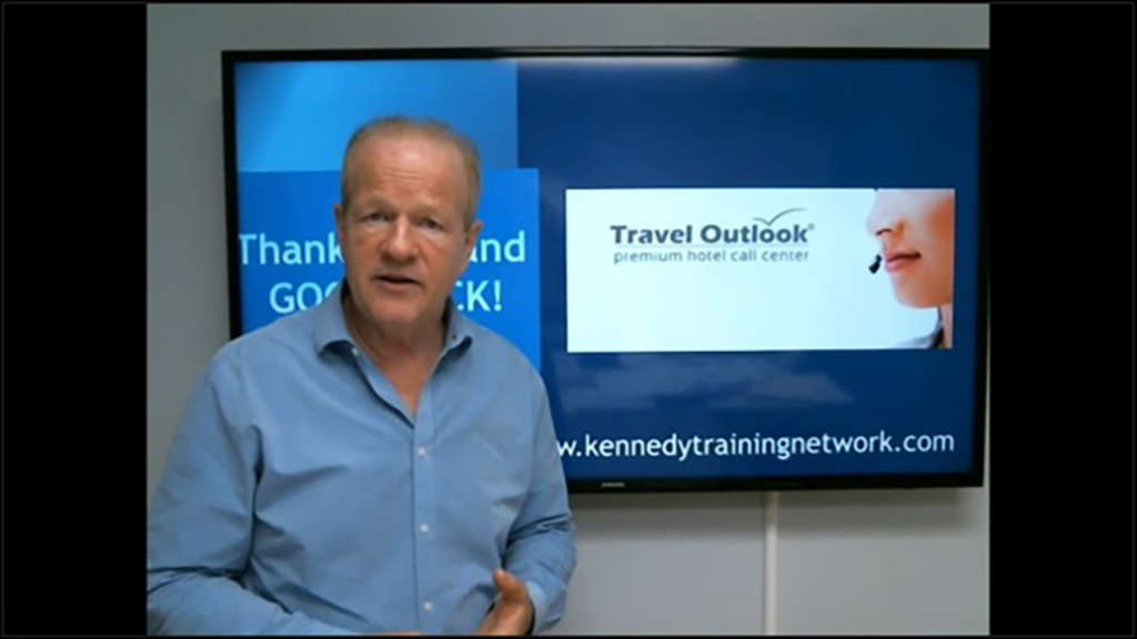 Doug Kennedy, President of the Kennedy Training Network, is interviewed for Travel Outlook.— Photo by Travel Outlook