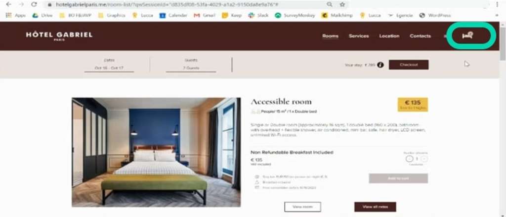 100% e-commerce sites for the hotel industry— Source: D-EDGE Hospitality Solutions
