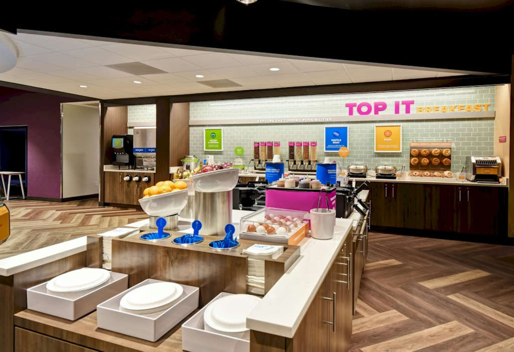 Tru by Hilton's build-your-own breakfast and toppings bar
— Source: J.D. Power