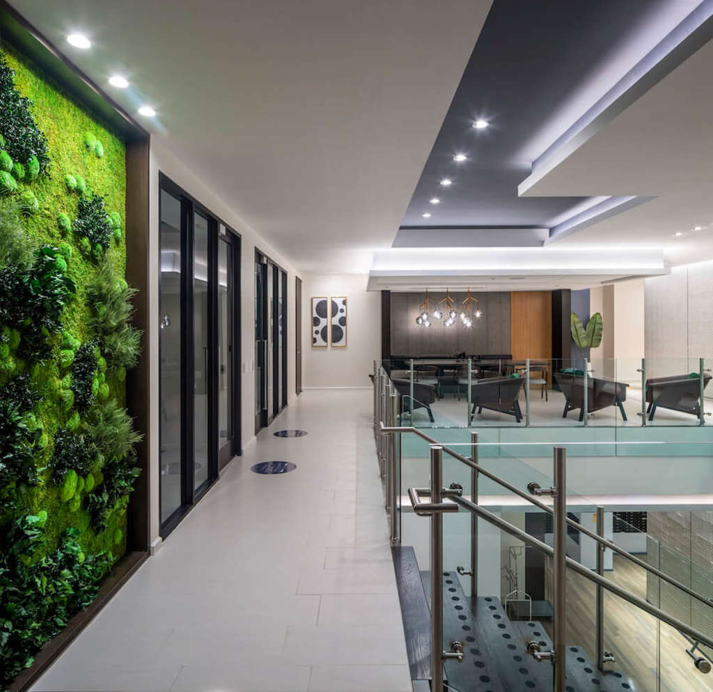 The mere size and space of lobbies provide an enormous opportunity for them to now become the destination—a place where people can gather. 
— Photo by © David Whitcomb