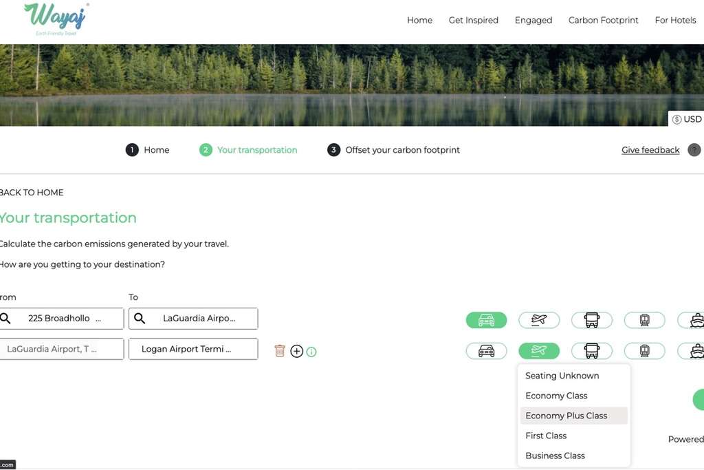 Carbon Footprint Calculator