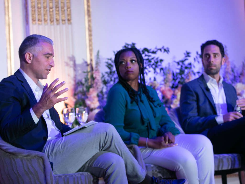 Equity panel with Rani Gharbie (Life House), Davonne Reaves (The Vonne Group), and Matthew Livian (Prospect Ridge)— Photo by BLLA