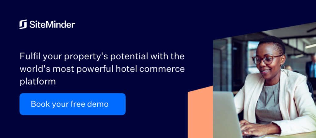 Fulfil your property's potential with the world's morst powerful hotel commerce platform— Source: SiteMinder