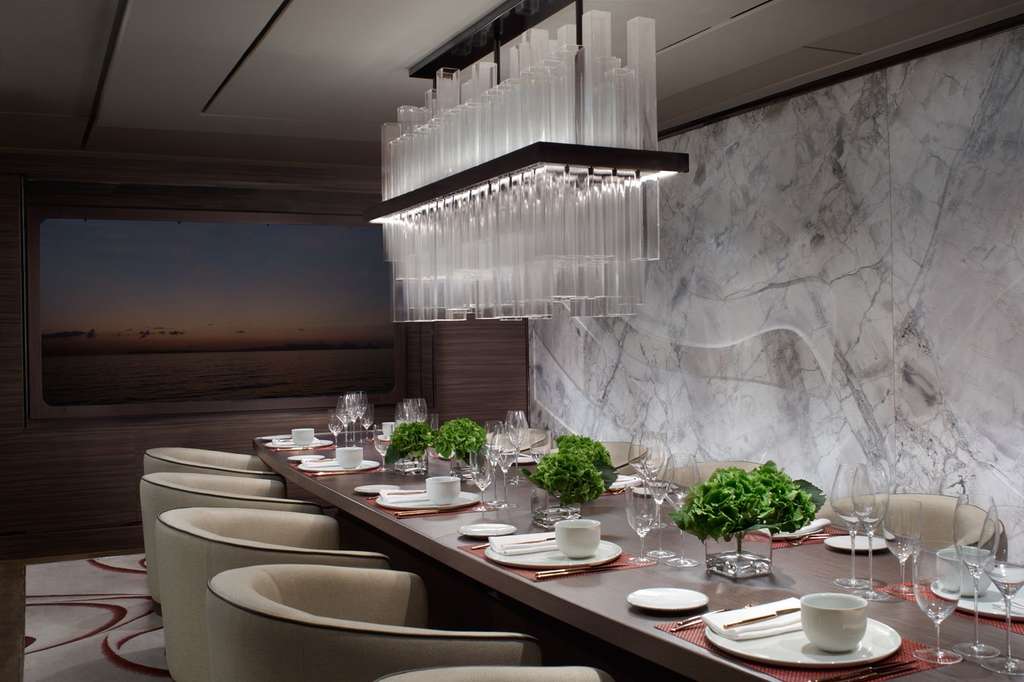 Dining Privée is a private space guests can reserve for a dinner party for up to 10.
— Photo by Photographer: Christopher Cypert