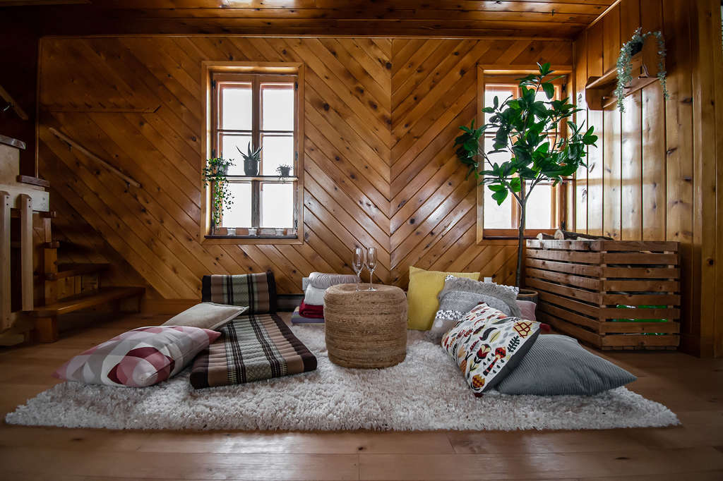 La Petite Maison Rouge, Sainte-Flavie, Quebec — Source: Airbnb