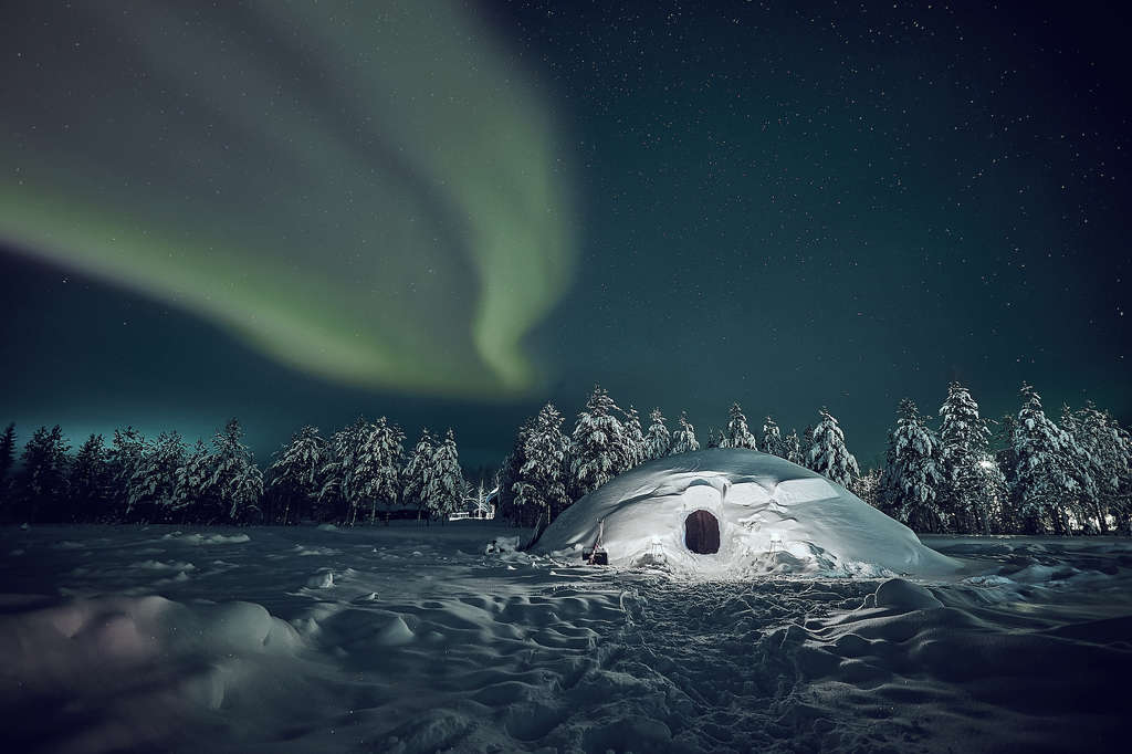 Snow Igloo (Pelkosenniemi, Finland) — Aleksi Mehtonen