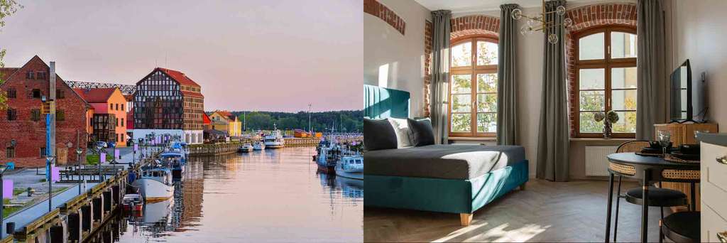 (l)Klaipeda - (r)TILTŲ NAMAI Self Check-in Apartments — Photo by Booking.com