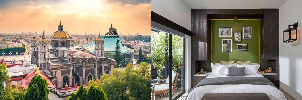 (l)Mexico City, Mexico - (r)21 Hospedaje Boutique — Photo by Booking.com