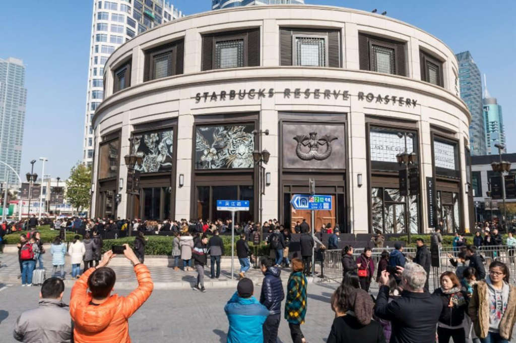 Opened in Dec 2017. Starbucks debut its Shanghai Flagship location with its Reserve Roastery, which exceeds its Seattle original in scale, expands over 30,000 feet.  — Photo by Mogul Hospitality Corp