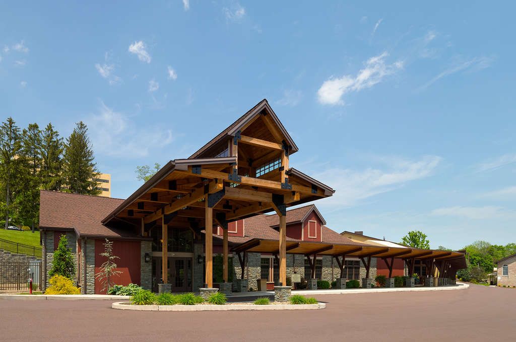 Pictured: Pine Barn Inn, located across the street from the Geisinger Medical Center; retrieved from Pinebarninn.com — Photo by Northern Arizona University