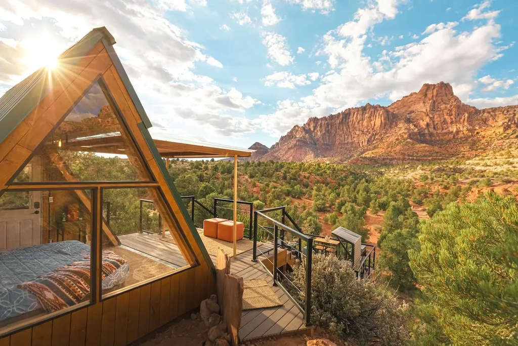 Zion EcoCabin (Hildale, UT, United States) — Source: Airbnb