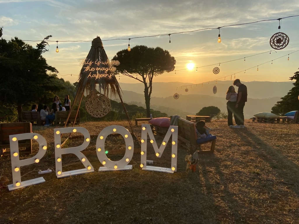 The Sunset Bar, Shouf Cedar Reserve. — Photo by EHL