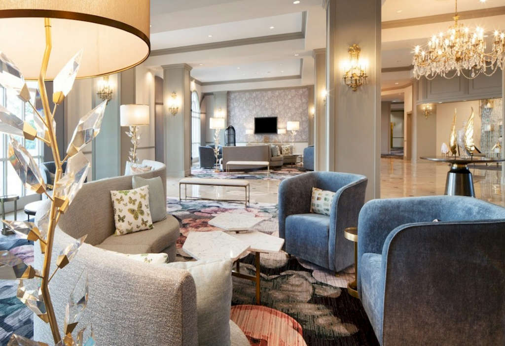 The residential-inspired lobby at Hilton Atlanta/Marietta Hotel & Conference Center creates a warm and inviting environment leaving a lasting impression on guests.

 — Premier