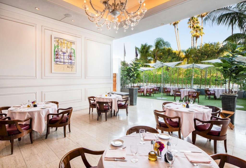 The dining room at Il Moderno, a classic American Italian kitchen at Cameo Beverly Hills.— Photo by Remington