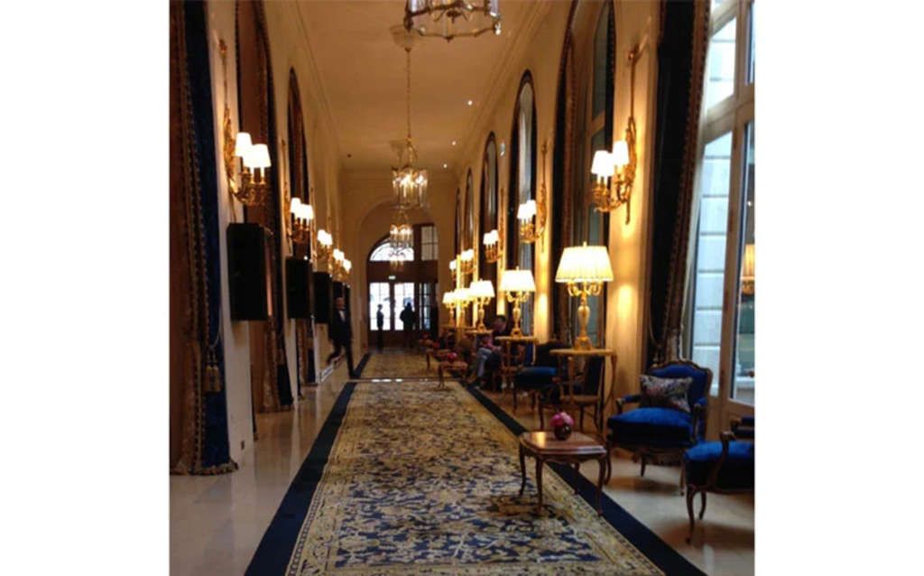 Ritz Paris, lobby — ©Suzanne Godfrey
