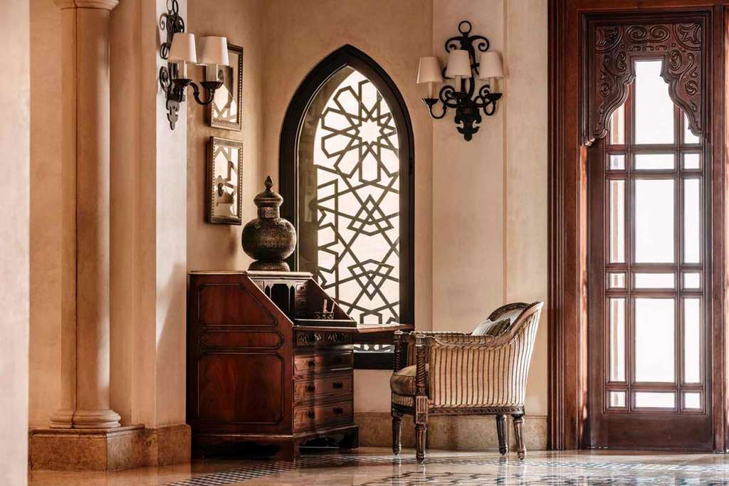 One&Only Royal Mirage, Arabic inspired interior — courtesy One&Only