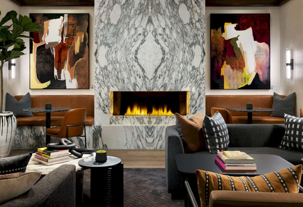 The Hyatt Regency San Francisco Downtown SoMa renovation prioritized furnishings made from recycled, sustainably harvested or rapidly renewable materials

 — Photo by Highgate Hotels, L.P.