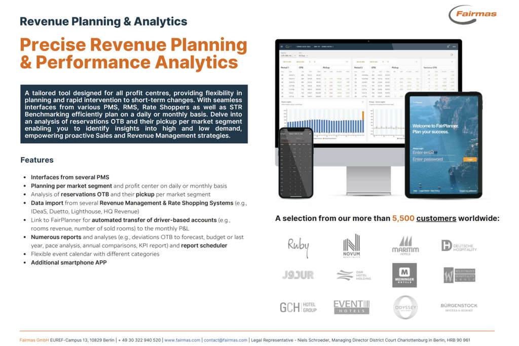 Revenue Planning & Analytics (RP&A)