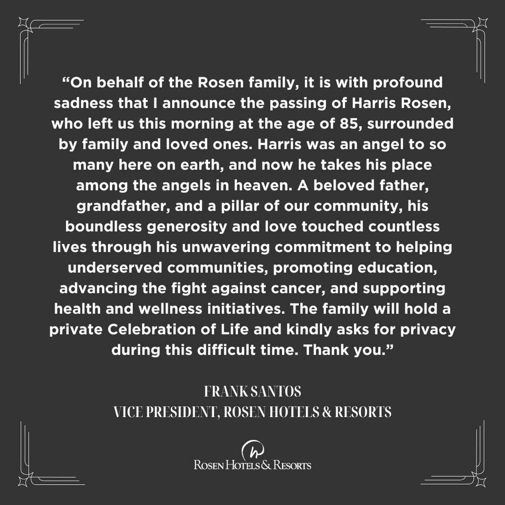 Source: Rosen Hotels & Resorts