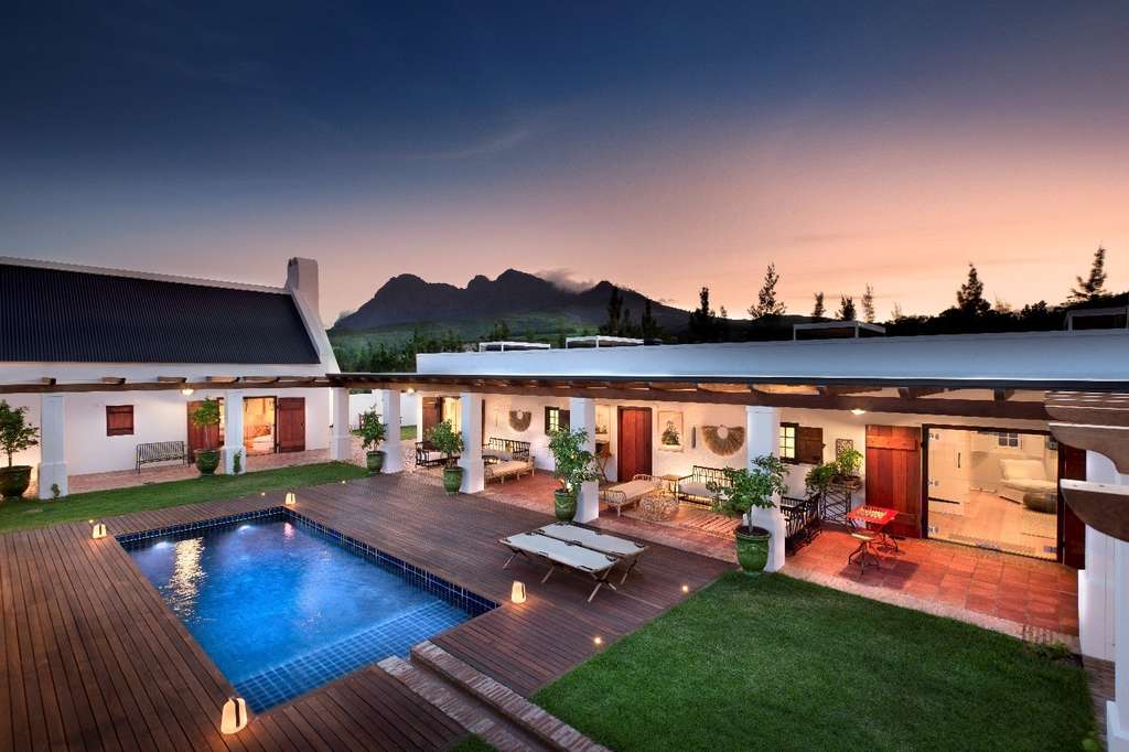 Looking onto the Fynbos Family House — Photo by Hotel Mogel Consulting Limited