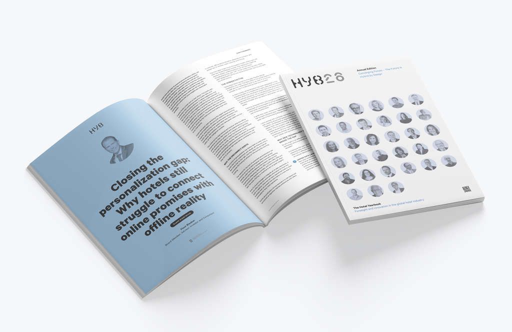 hospitalitynet.org - HYB - The HOTEL Yearbook 2026 explores 'Converging Forces - The Future is Hybrid by Design'