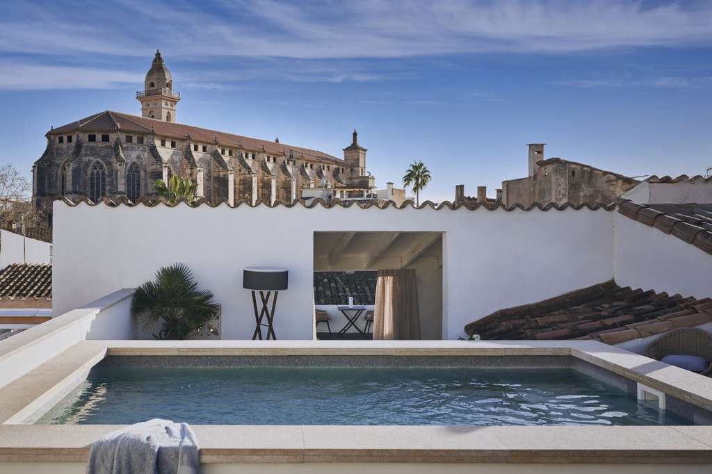 Posada Terra Santa, a Hidden Hotels retreat tucked among the cobbled streets of Palma de Mallorca’s old town — Photo by Shiji