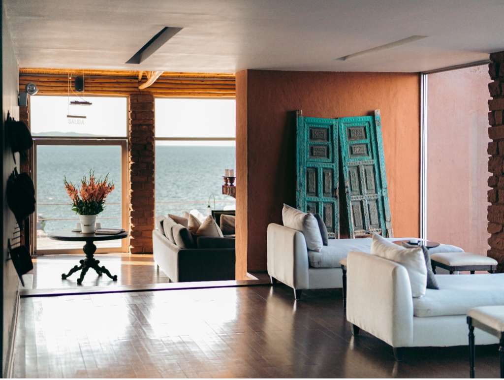 Sense of place through a local guestroom design at Titilaka facing on to Lake Titicaca — https://www.titilaka.pe/