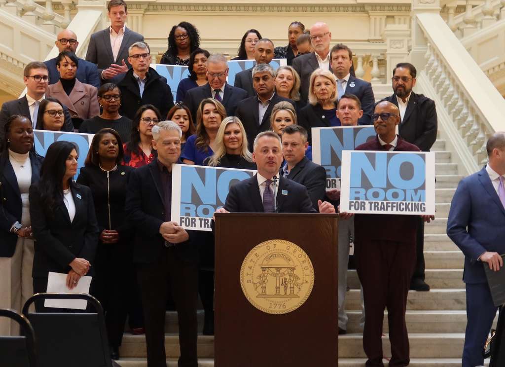 hospitalitynet.org - AH&LA - Georgia Leaders and Hospitality Industry Unite to Reaffirm Commitment to Human Trafficking Prevention Efforts